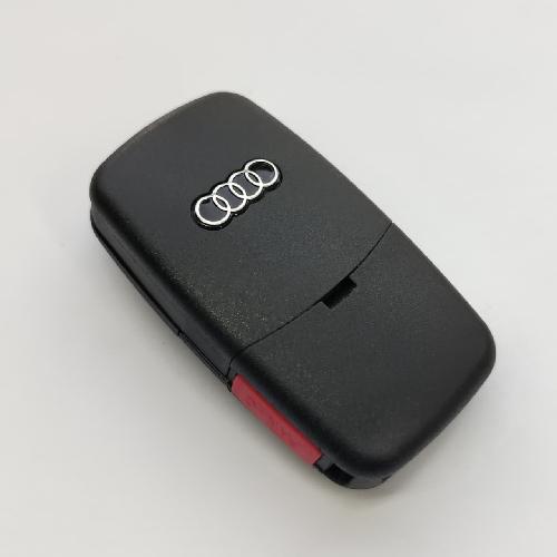 Carcasa Control 4B Volkswagen Logo Varia Audi Vw Pila Grande / Boton Redondo (T35)