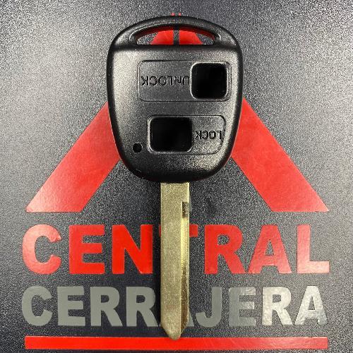 Carcasa Llave Control 2B / Toyota / Brazil / Rare (U33)