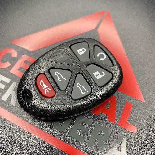 Carcasa Control Remoto 6B Chevrolet Sin Base Para Pila (V10)