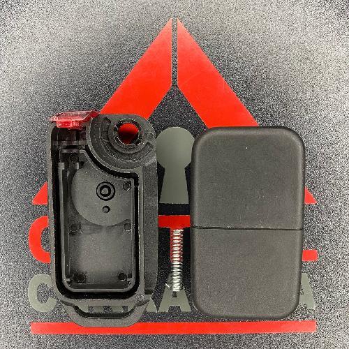 Carcasa Llave Control Flip 1B Mercedes Benz 2 Facetas (W35)