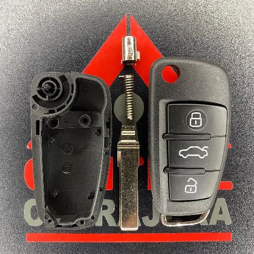 Carcasa Control 4B Audi Sin Panico Flip (Eee28)