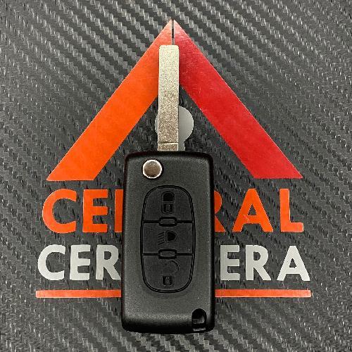 Carcasa Llave Control Flip 3B Luz Peugeot Citroen (Lll37)