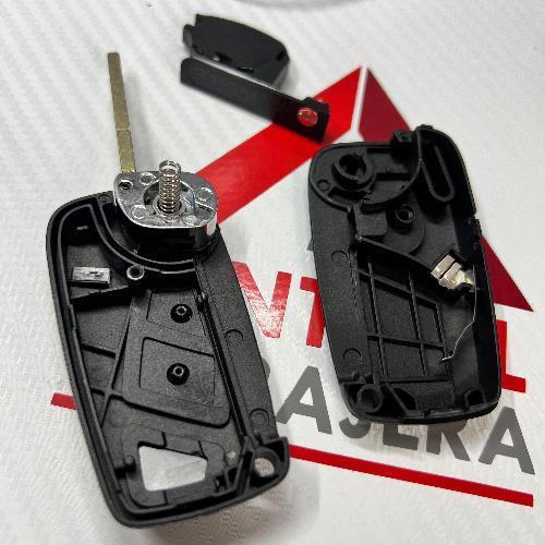 Carcasa 2B Llave Control Flip Fiat Ram (Inserto 595)