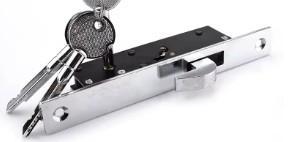 Cerradura para Puerta Corrediza Gancho Llave Tetra (caja L10) (CAJA L10)