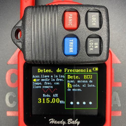 Control remoto 4B FORD GQ43VT4T 315MHZ