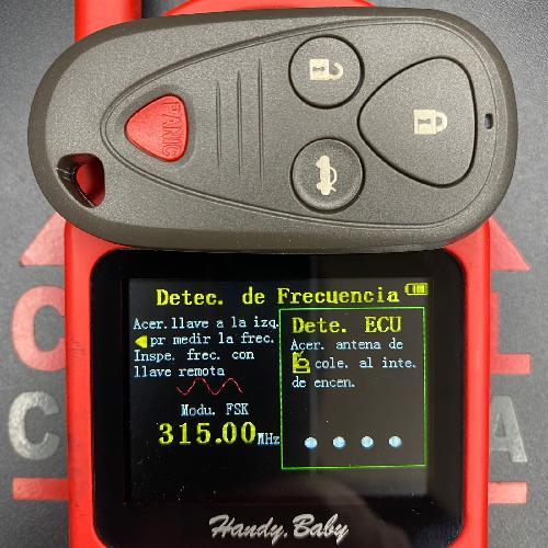 Control remoto 4B ACURA /OUCG8D-387H-A /315MHZ