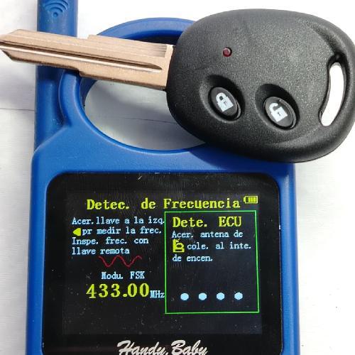 Llave Control 2B Chevrolet RK950EUT Aveo Nacional 433MHZ ID48