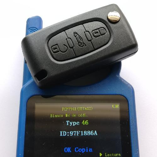 Llave Control Flip 3B Citroen Genérico CE0523 PCF7941 ID46 433MHZ