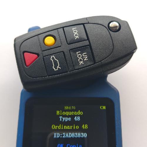 Llave Control Flip 5B Volvo Genérico LQNP2T-APU ID48 315MHZ