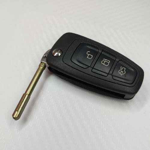 Llave Control Flip 3B Genérico Sin Chip Flip Ford 315MHZ/433MHZ Tibbe KR55WK47899