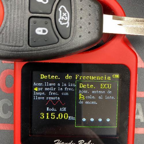 Llave Control 4B Dodge Genérico ID46 OHT692427AA 315MHZ