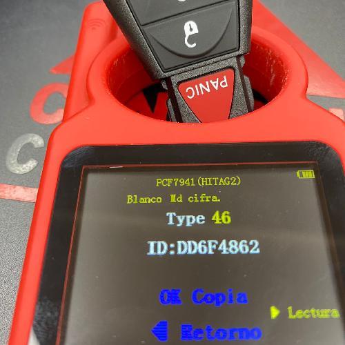 Llave Control 6B Dodge Genérico FOBIK B ID46 433MHZ