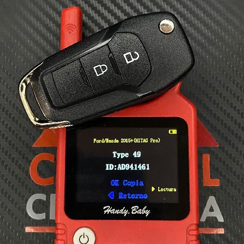 Llave Control Flip 2B Ford Genérico 128Bits N5F-A08TAA 433MHZ