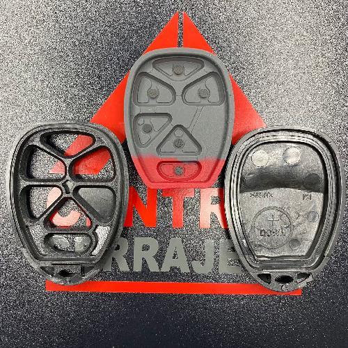 Carcasa Control Remoto 6B Chevrolet Sin Base Para Pila (V10)
