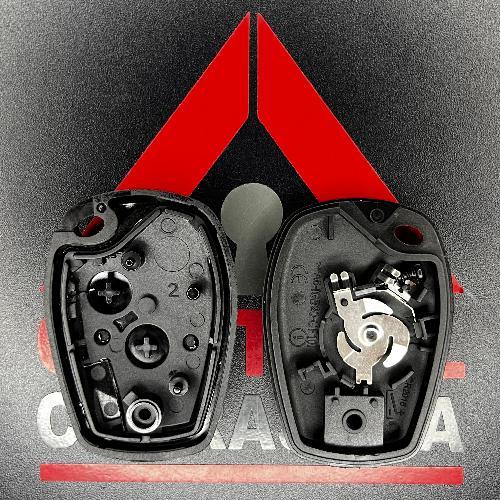 Carcasa Llave Control 2B Renault Sin Punta Llave Regular (Y23)