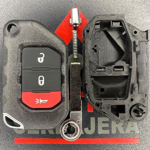 Carcasa Llave Control Flip 3B Jeep (Ee22)