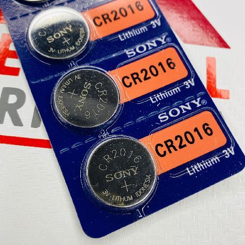 Baterias / Sony / CR2016 / 5Piezas (Caja C11)