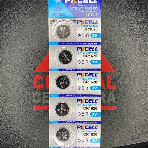 Baterias / Pikcell / CR1620 / 5Piezas (Caja C17)