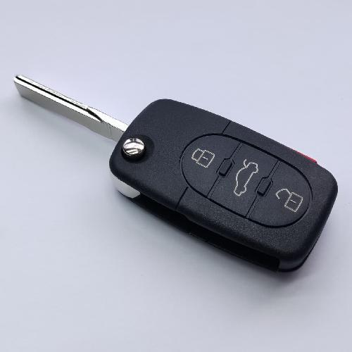 Carcasa Control 4B Volkswagen Logo Varia Audi Vw Pila Grande / Boton Redondo (T35)