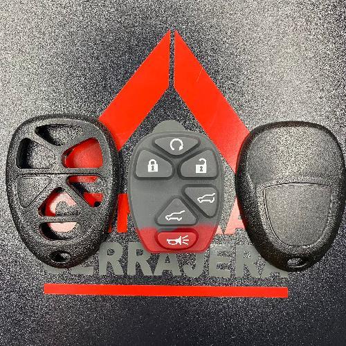 Carcasa Control Remoto 6B Chevrolet Sin Base Para Pila (V10)