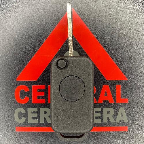 Carcasa Llave Control Flip 1B Mercedes Benz 4 Facetas (W36)