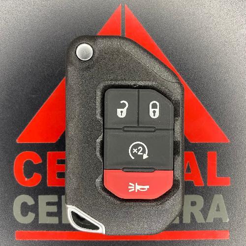 Carcasa Llave Control Flip 4B Jeep (Ee27)