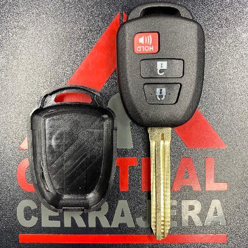 Carcasa Llave Control 3B Toyota (Bandeja J01)