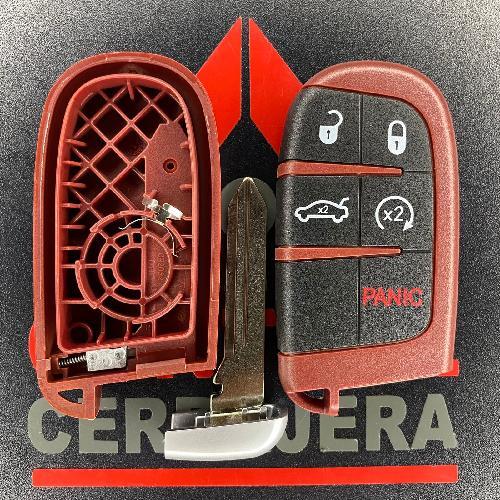 Carcasa Control Proximidad 5B Roja Logo A Escoger (Ccc03)