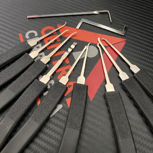 Set de Ganzuas Economico con Funda 17 Piezas (Caja J05)