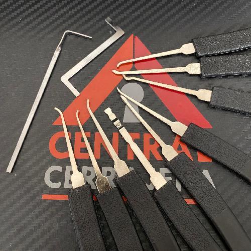 Set de Ganzuas Economico con Funda 17 Piezas (Caja J05)