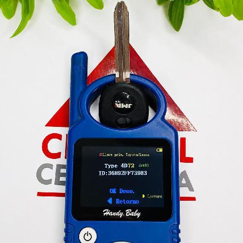 Llave CON CHIP JMA ISU-3D.P2 G CHIP