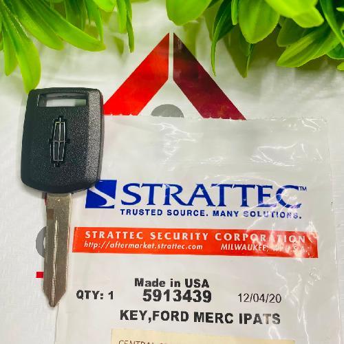 Llave CON CHIP Lincoln Strattec 80 BIT 4D63+40