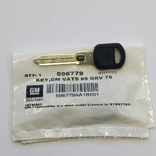 Llave CON CHIP /vats #9/DOBLE CORTE/B86