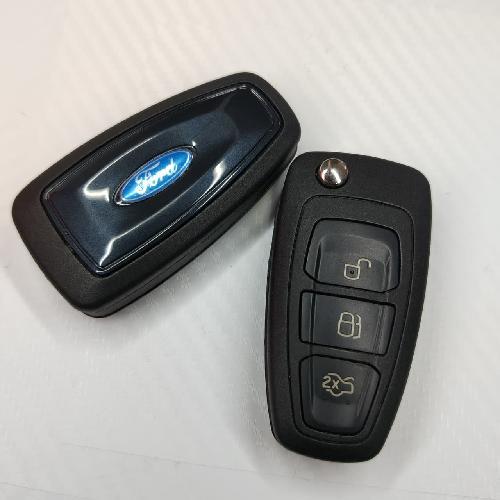 Llave Control Flip 3B Genérico Sin Chip Flip Ford 315MHZ/433MHZ Tibbe KR55WK47899