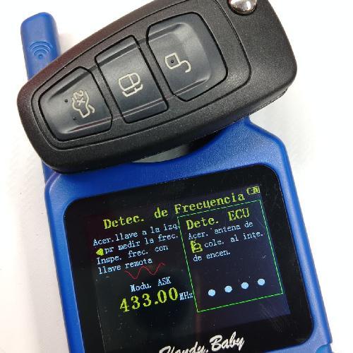 Llave Control Flip 3B Genérico Sin Chip Flip Ford 315MHZ/433MHZ Tibbe KR55WK47899