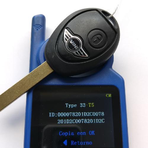 Llave Control 2B MINI Carcasa Original Con Plaqueta Genérica N5FVALTX3 ID33 315MHZ