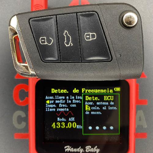 Llave Control 3B Volkswagen Genérico / 5G0959753Bc/ Mqb / MK7 433MHZ