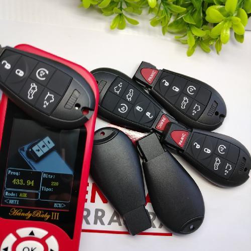 Llave Control 6B Dodge Genérico FOBIK B ID46 433MHZ