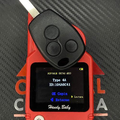 Llave Control 2B Renault Regata VA2 Chip 4A 433MHZ