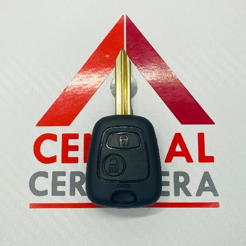 Llave Control 2B Peugeot Revisa Inserto Genérico PCF7961 433MHZ (CC40)
