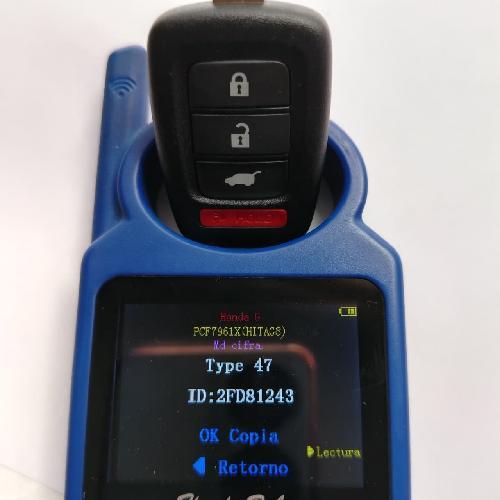 Llave Control 4B Honda Original MLBHLIK6-1TA ID47 433MHZ