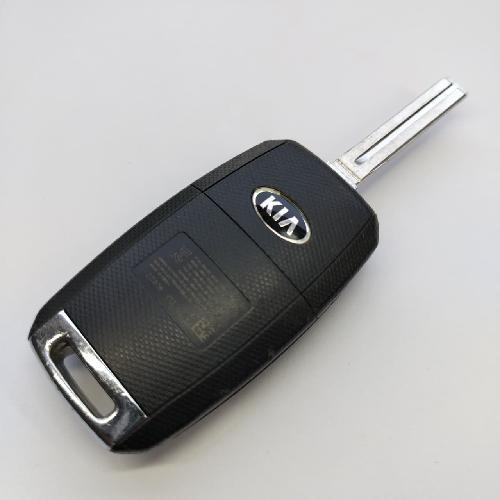 Llave Control Flip 4B Kia OEM Usada Osloka- 875T No Chip 433MHZ Corte Regata