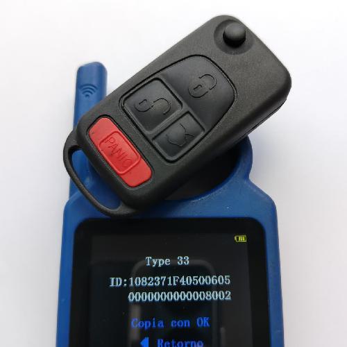 Llave Control 4B Mercedes 2F OEM KR55DOCMDC267102334/ID33/315MHZ/ Usada Recostruida