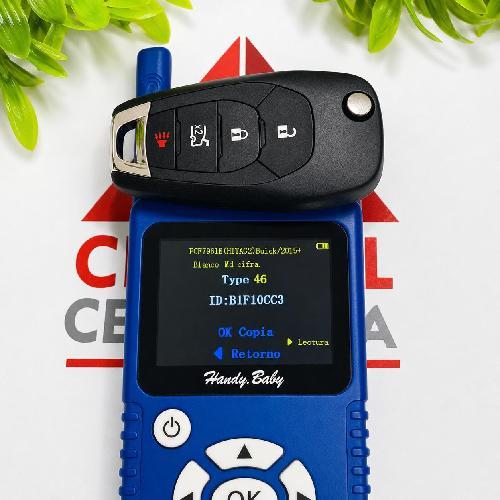 Llave Control Flip 4B Original Chevrolet ID46 / LXP-T004 433MHZ