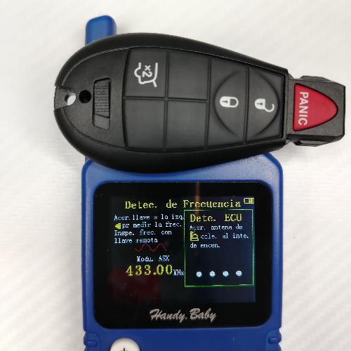Llave Control 4B Jeep OEM FOBIK B/ID46/433MHZ