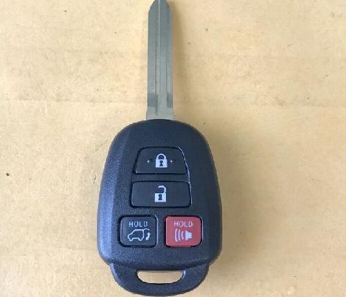 Llave Control 4B Toyota Plaqueta Original HYQ12BDM Restaurada Sin Chip 315MHZ