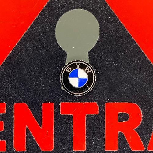 Logo Carcasa Original Metal / BMW / 11MM (INSERTO 319)