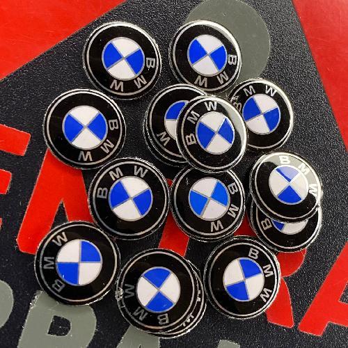 Logo Carcasa Original Metal / BMW / 11MM (INSERTO 319)