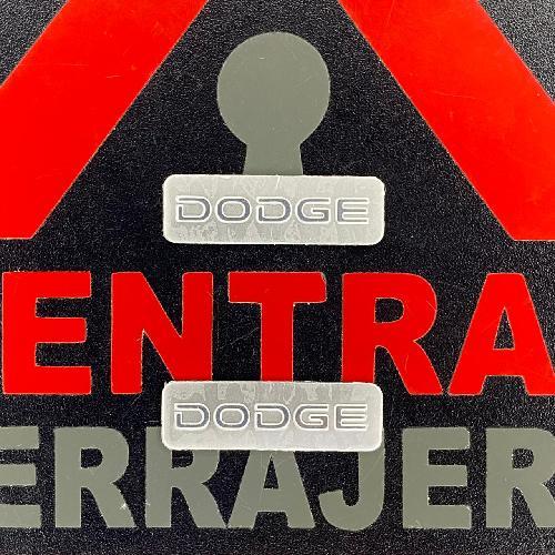 Logo Fobik Dodge Metal (AAA35)