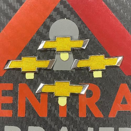 Logo Carcasa Flip 8.4mm X 22.6mm Original OEM Chevrolet / (INSERTO 555)